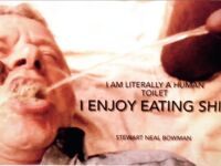 Some Pix of a Shit Eating Faggot