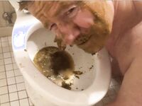 Some Pix of a Shit Eating Faggot