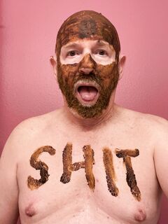 Shit on my face