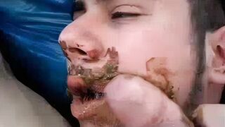 Spoon fed his master's shit