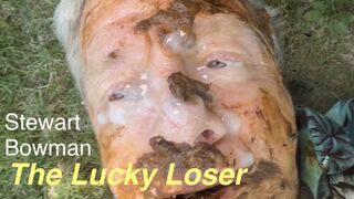 Black Man buries Fag Stewart’s face in Shit, Piss & Cum