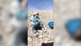 Pissing and shitting in filthy clothes