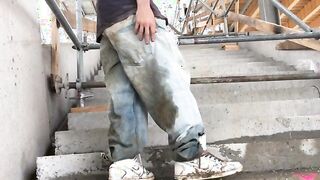 Soaked in piss
