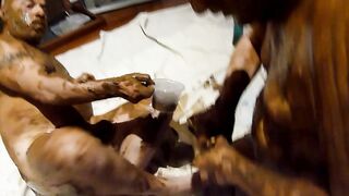 Heavy smear and mouth repack