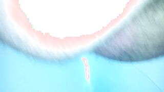 hairy arsed guy pooping