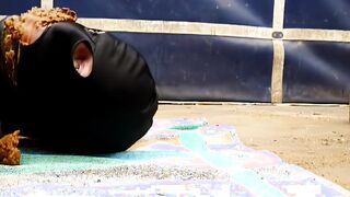 Cum, piss and feed in the back of a lorry