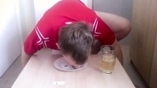 German twinks Eats and Drinks